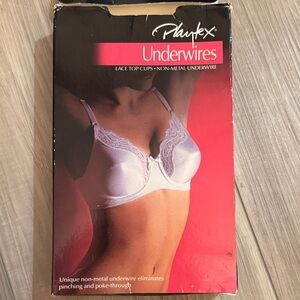 Playtex Underwire Bra - White Lace